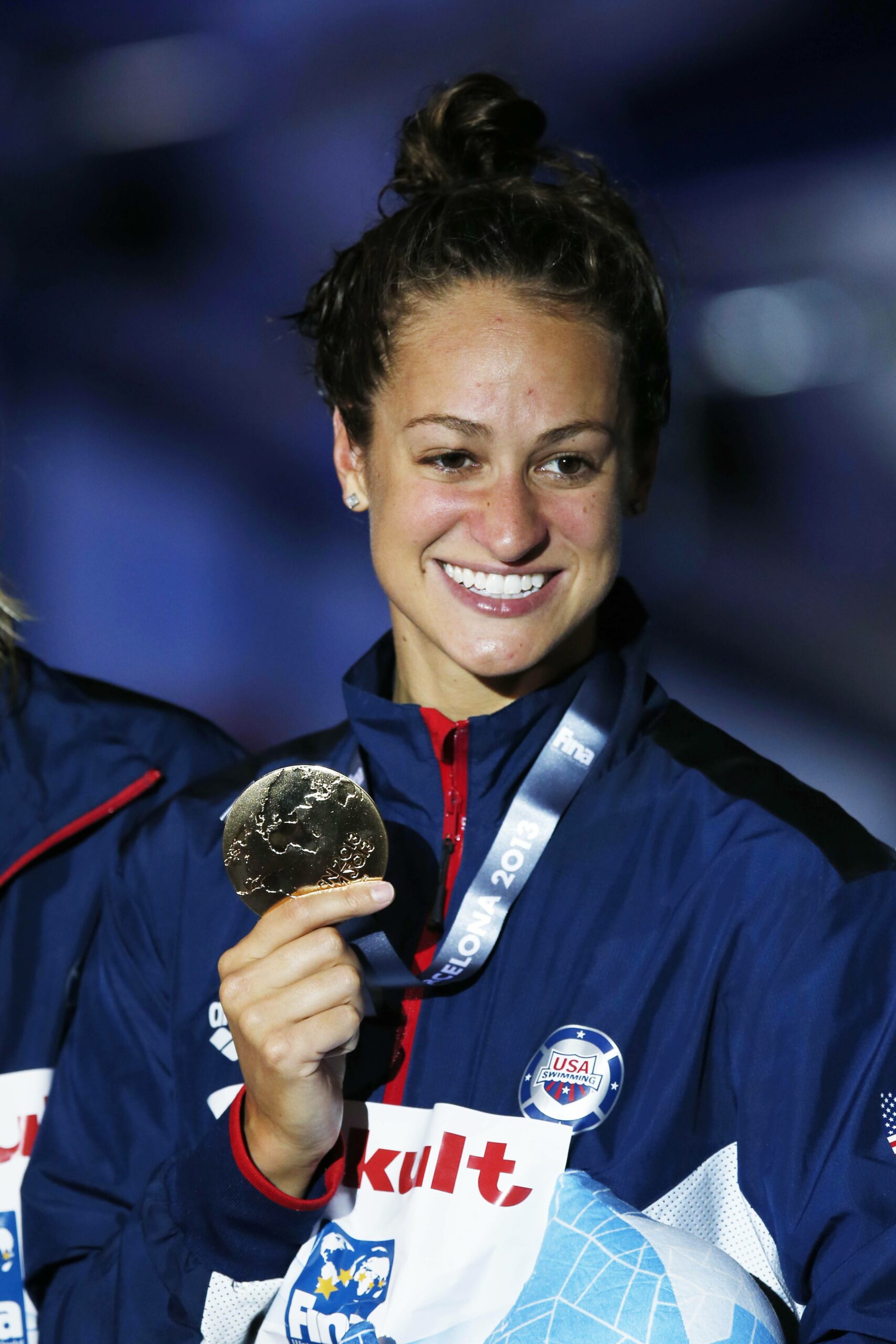 Megan Romano mit Goldmedaille