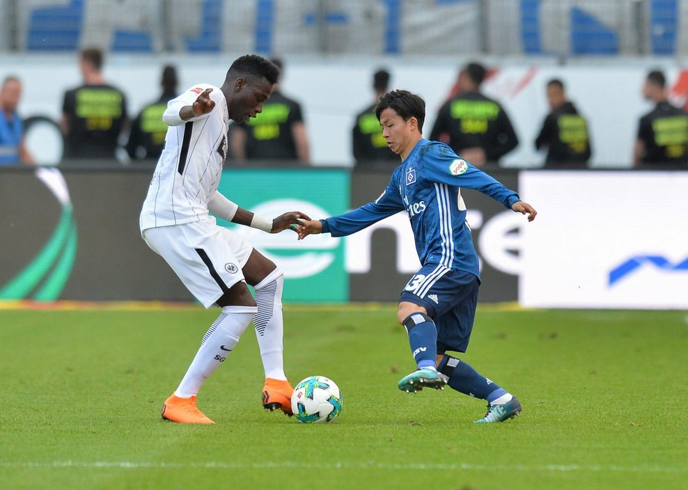 Danny da Costa im Duell mit Tatsuya Ito