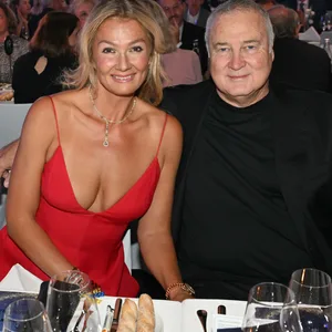 Franziska van Almsick mit Lebensgefährte Jürgen B. Harder