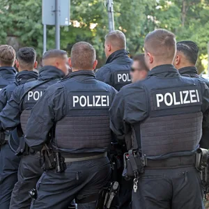 Polizei im Einsatz