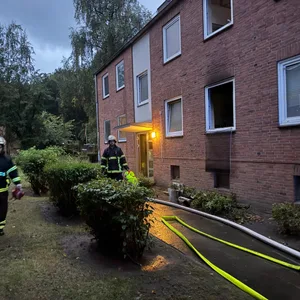Feuer in Jenfeld