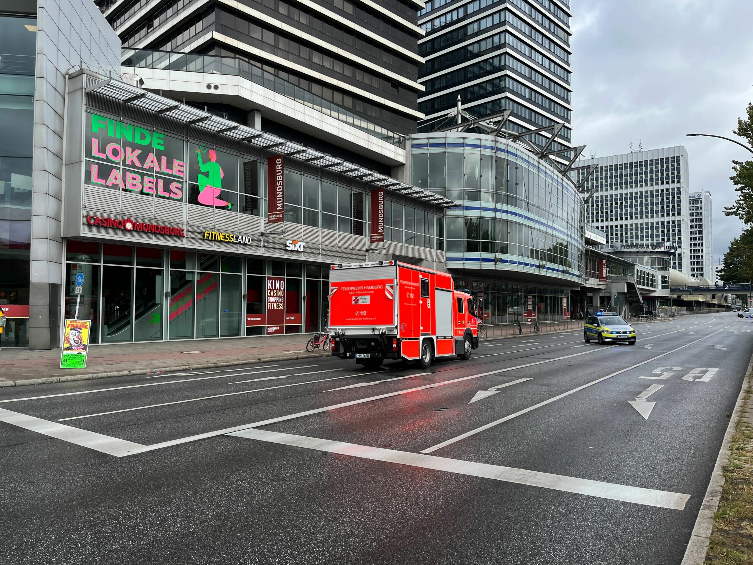 Einsatz Mundsburger Türme