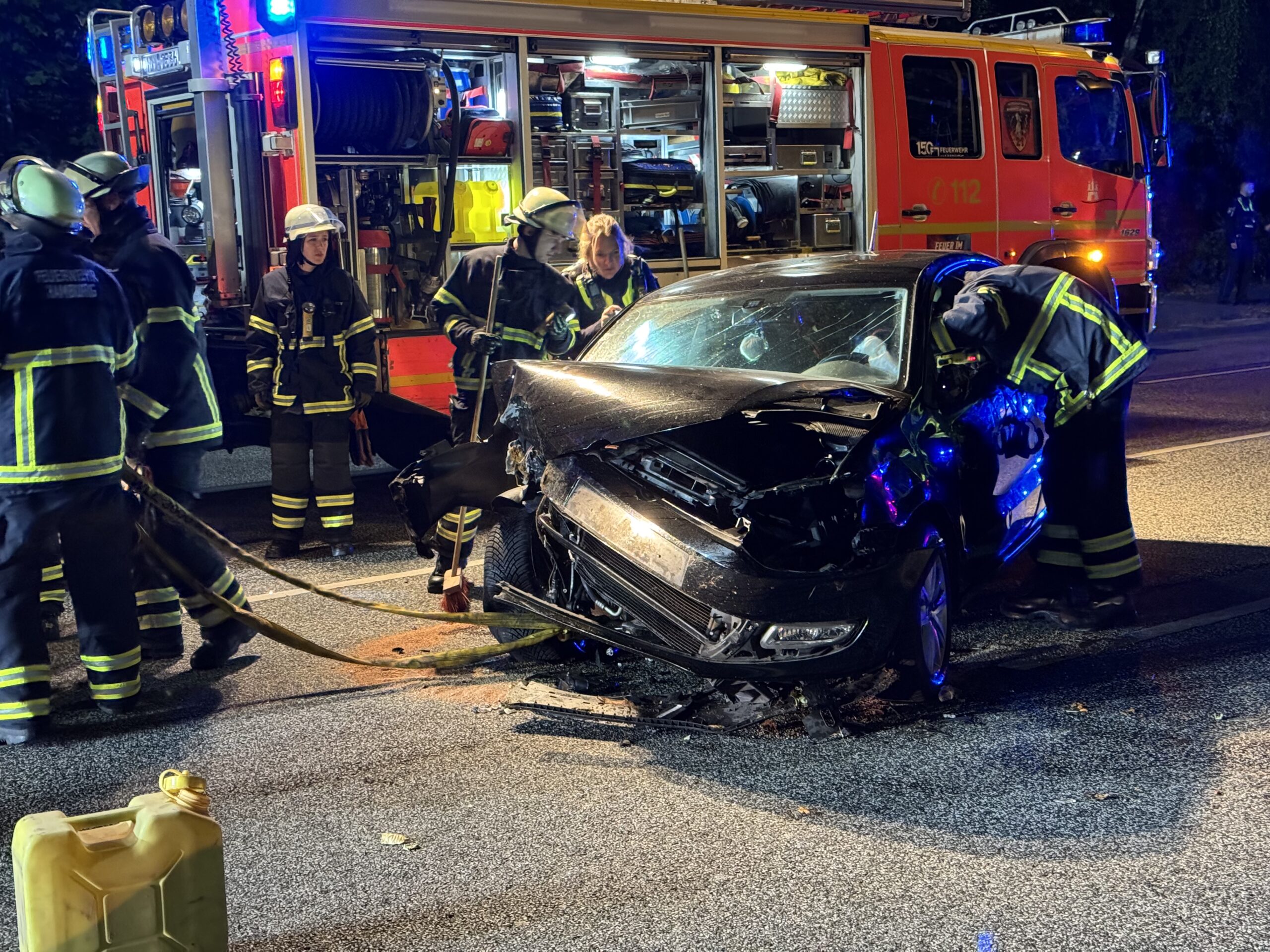 Auto Unfall Farmsen-Berne