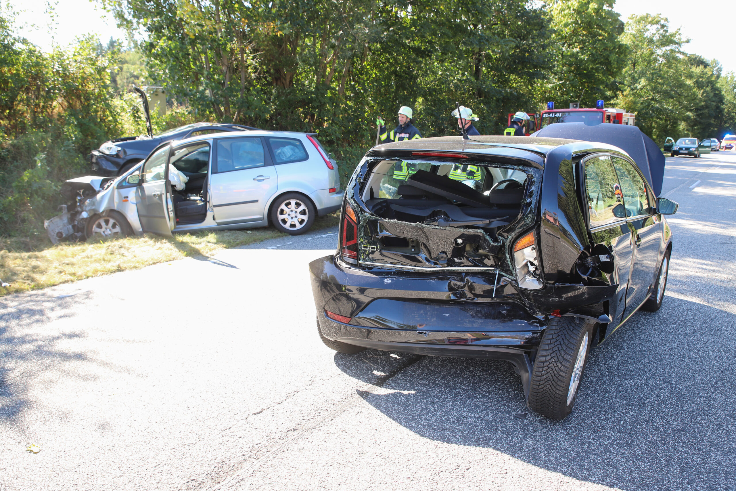 Die Unfallstelle