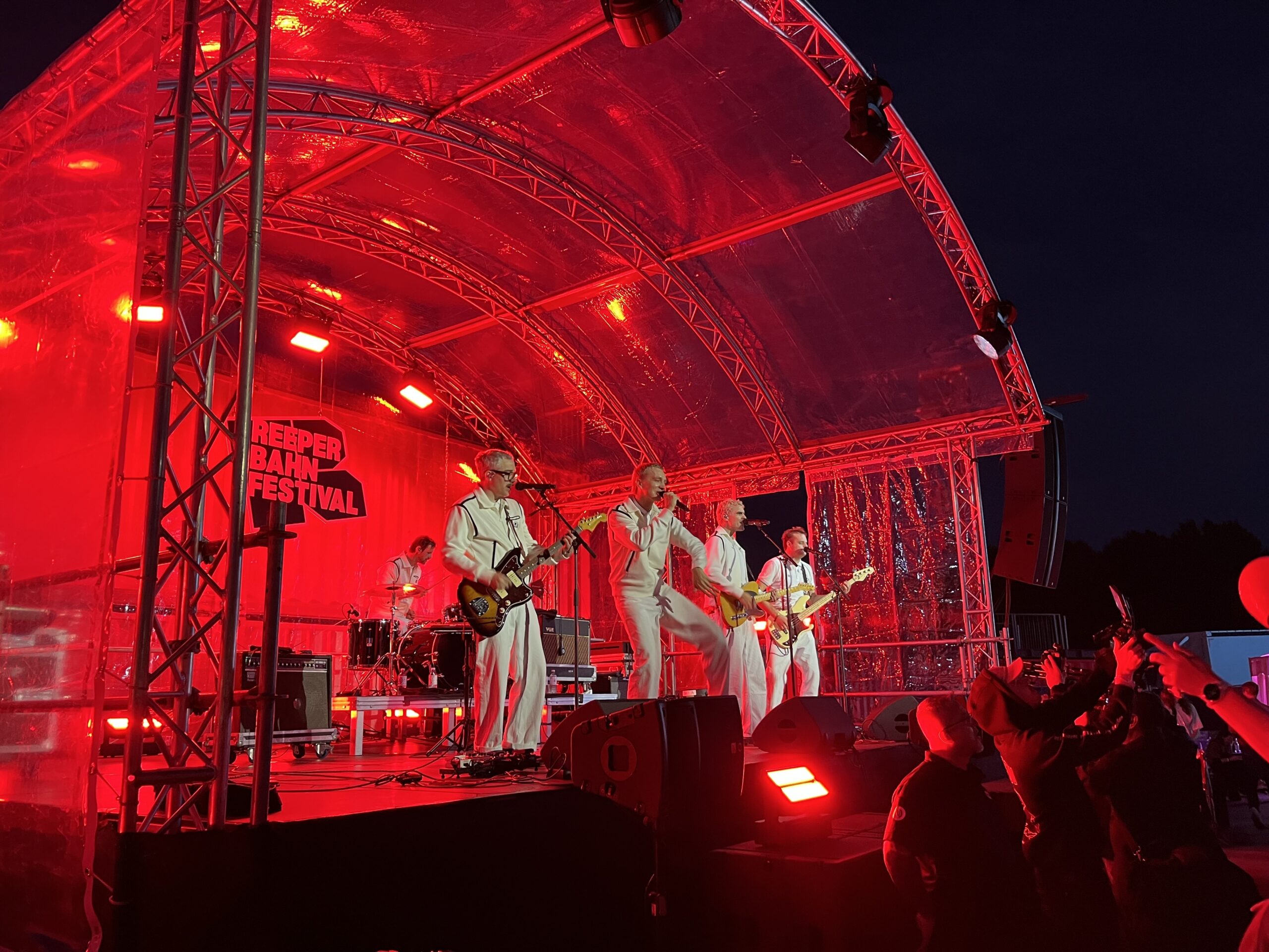 Kraftklub auf dem Heiligengeistfeld