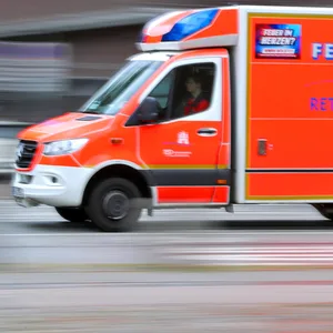 Ein Krankenwagen