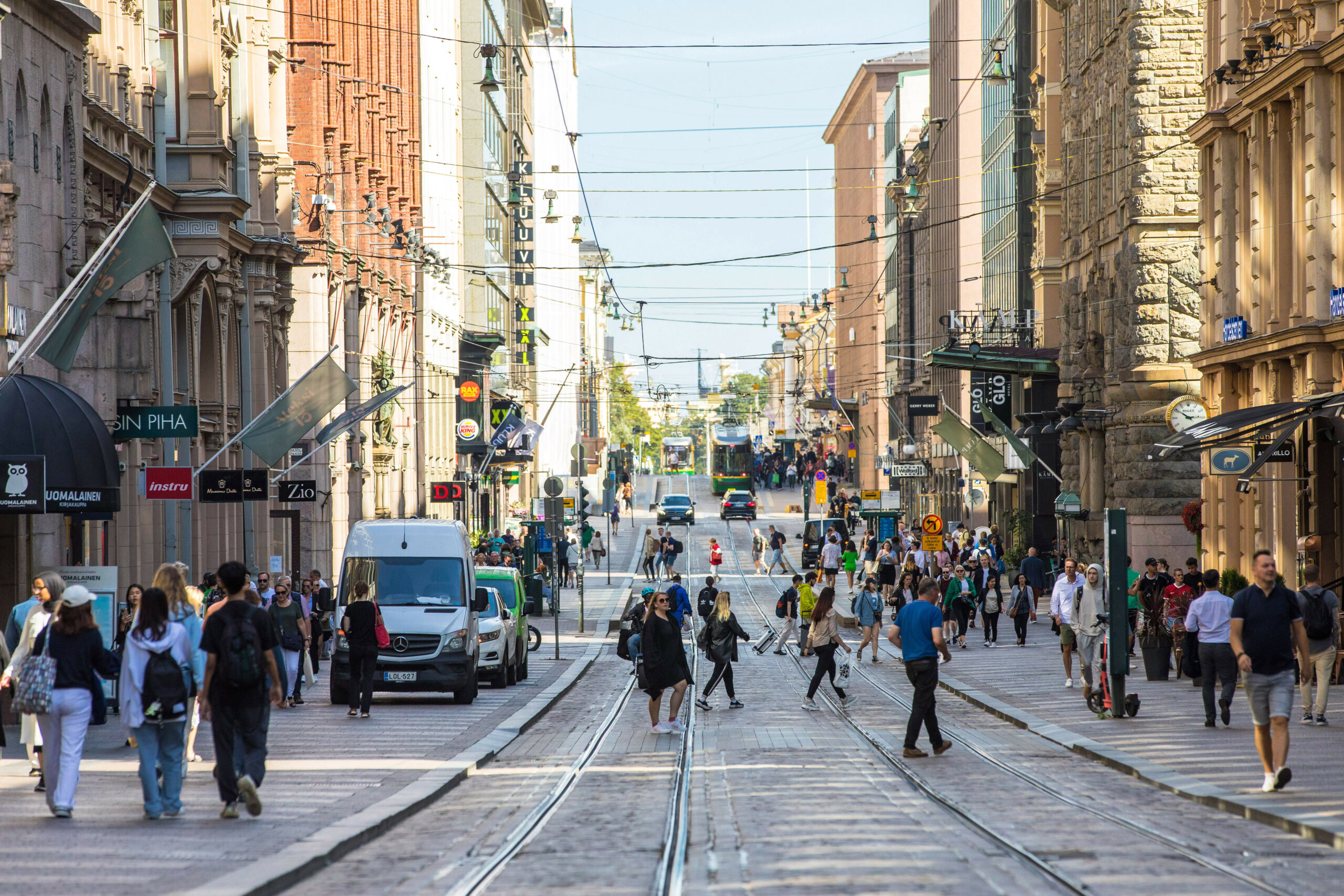 Innenstadt von Helsinki