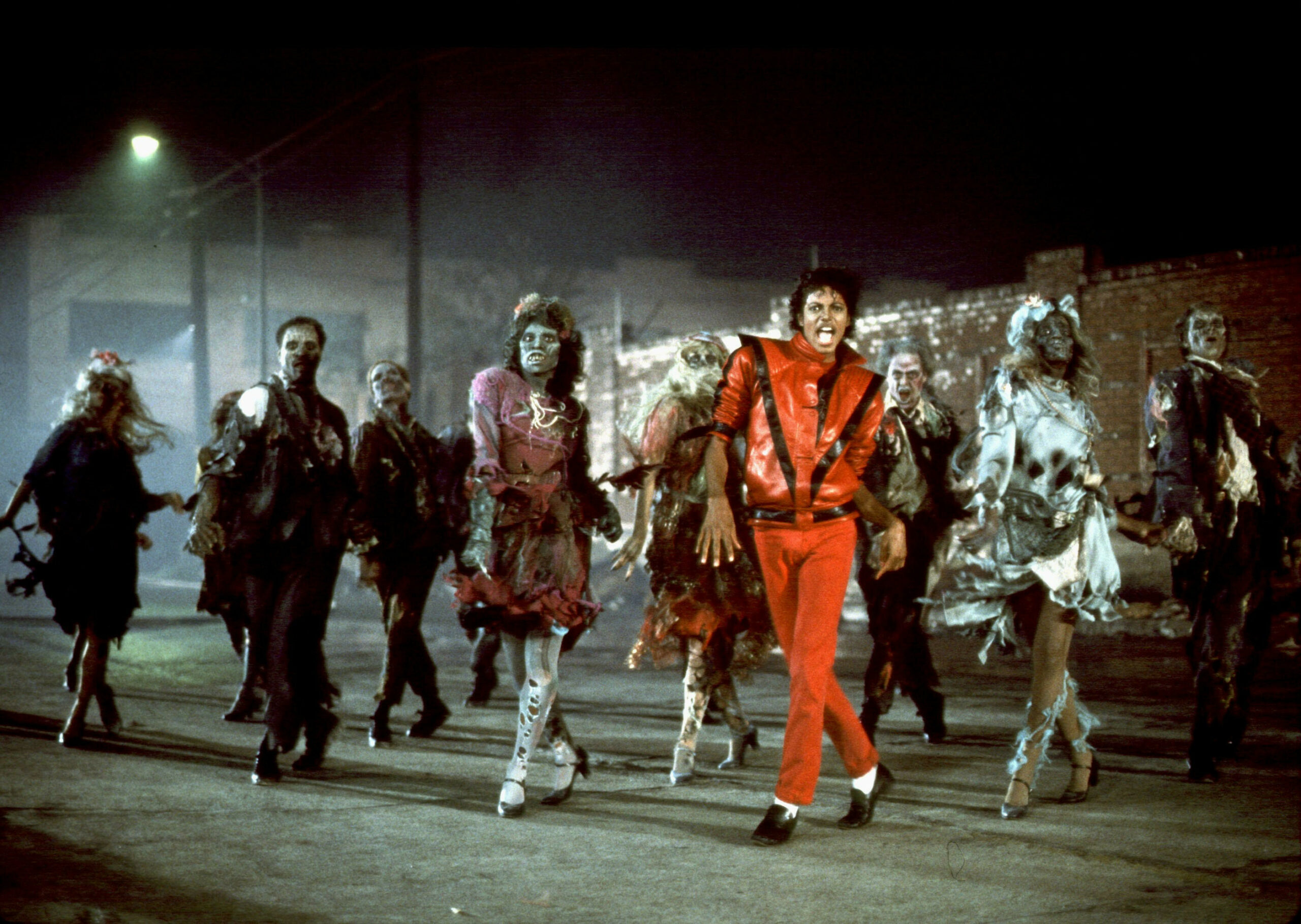 Szene aus dem legendären „Thriller“-Video von Michael Jackson (1983).