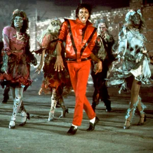 Szene aus dem legendären „Thriller“-Video von Michael Jackson (1983).