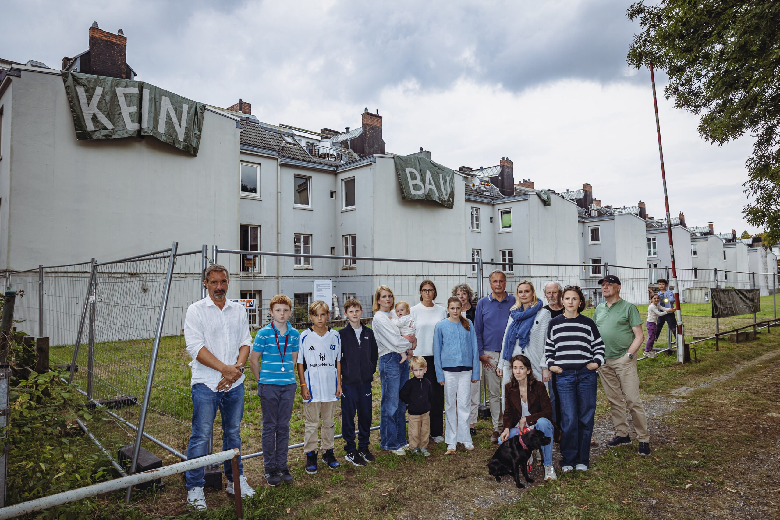 Die Anwohner vom Grindelhof wehren sich seit Jahren gegen die Innenhof-Bebauung.