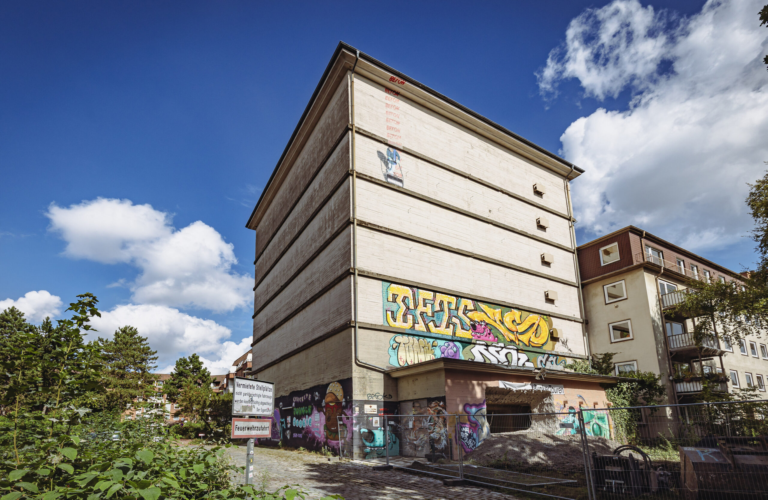 Der Bunker an der Behringstraße wird abgerissen.