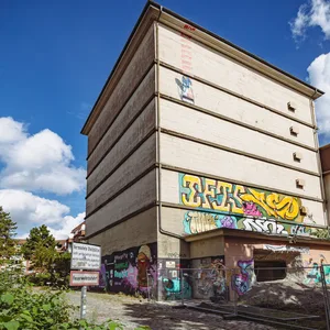 Der Bunker an der Behringstraße wird abgerissen.