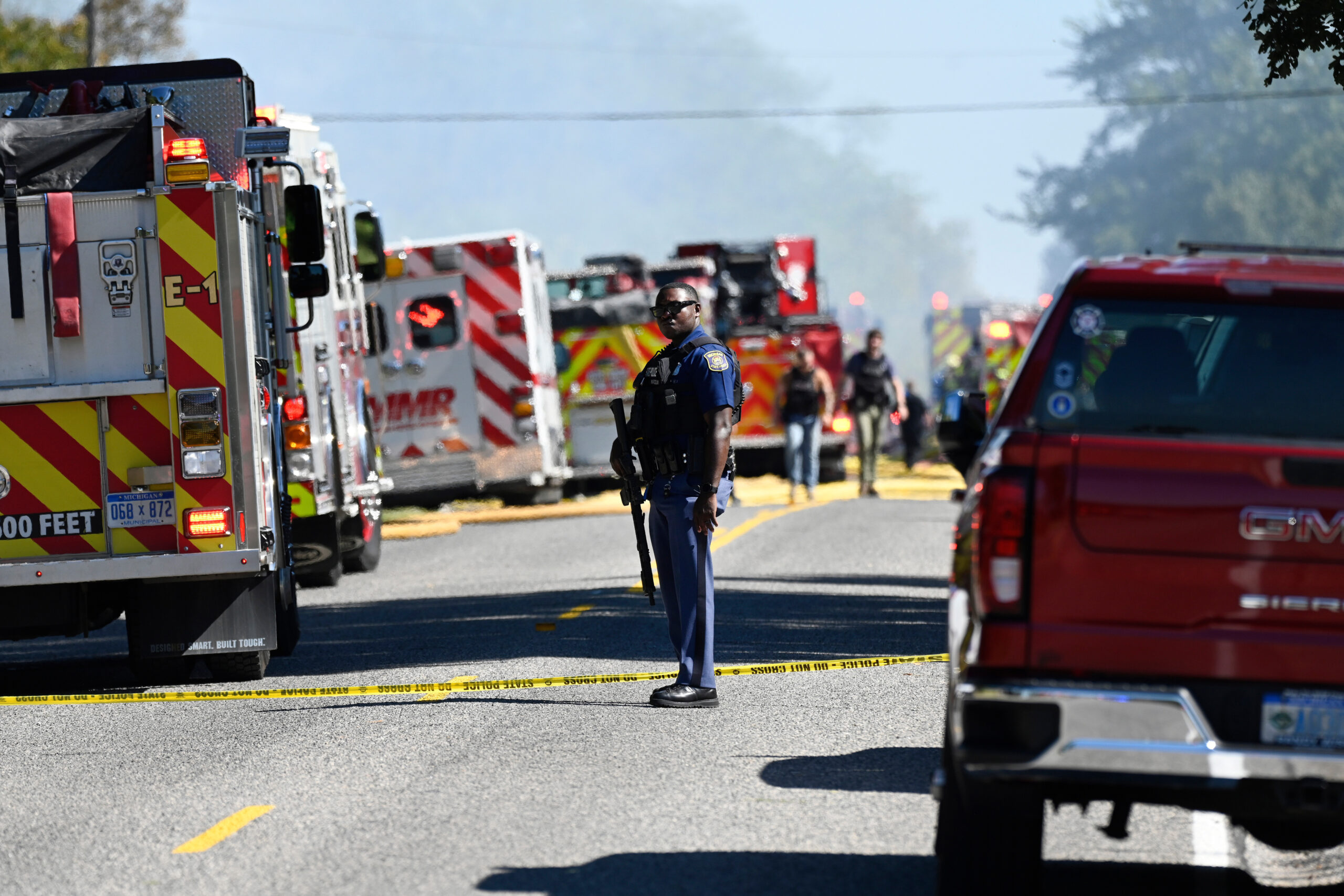 FEuerwehrautos in Michigan