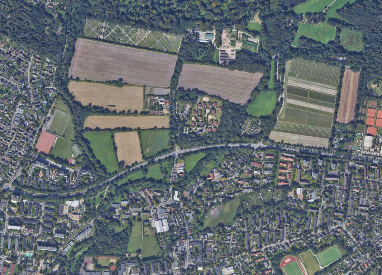 Hier ist die „Neue Gartenstadt Öjendorf“ geplant – außer großen Ideen kann man aber nicht viel vorweisen.