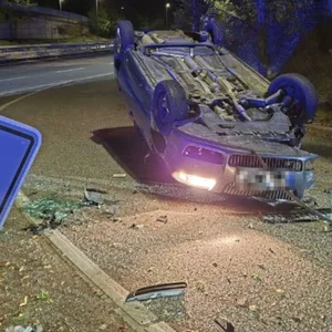 Der 24-Jährige verlor die Kontrolle über den Skoda und überschlug sich.