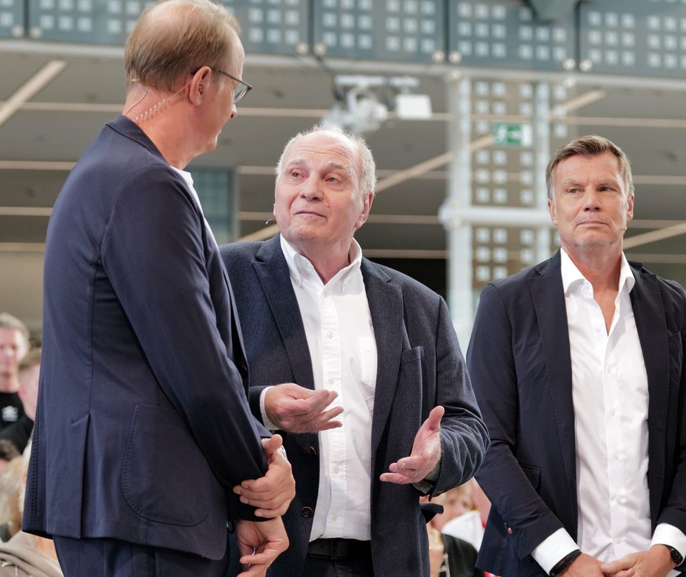 Uli Hoeneß als Gast in der Sendung 30 Jahre Doppelpass