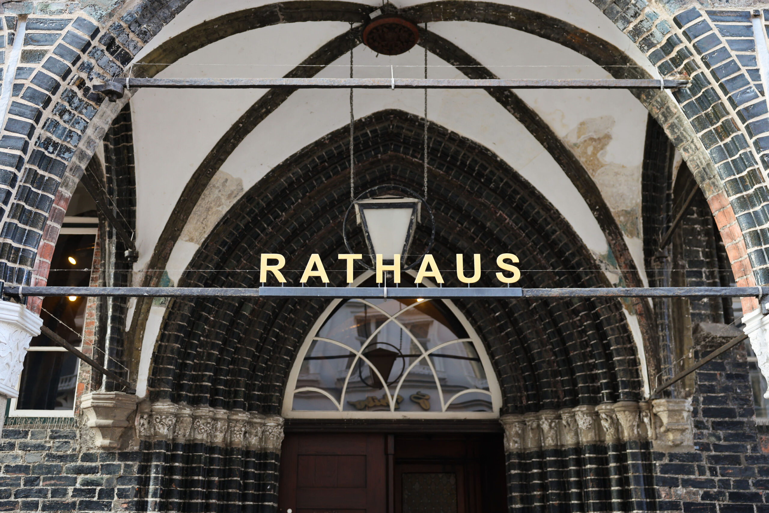 Das Rathaus der Stadt Lübeck.