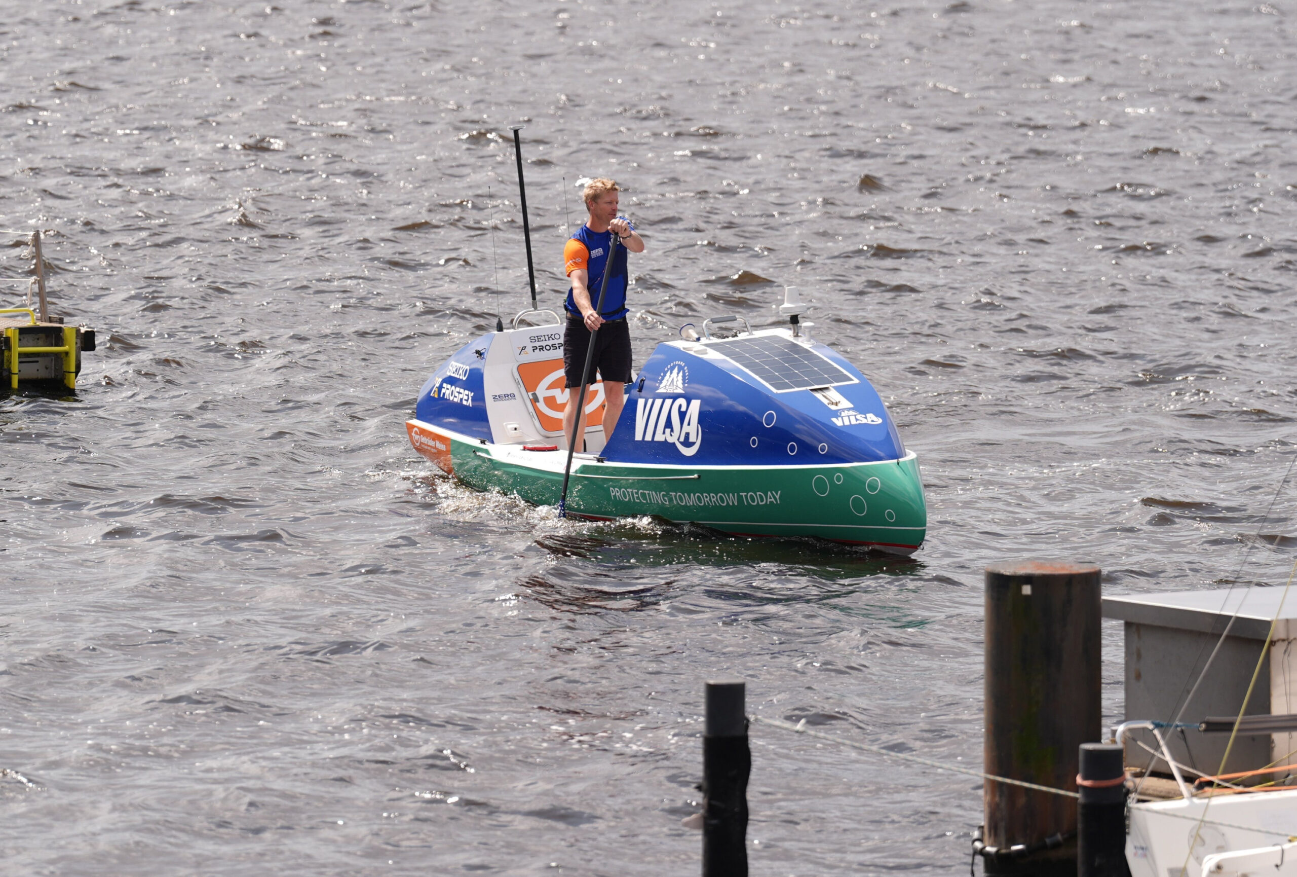Extremsportler und Klimaaktivist Michael Walther