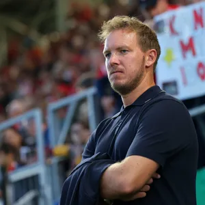 Julian Nagelsmann am Spielfeldrand
