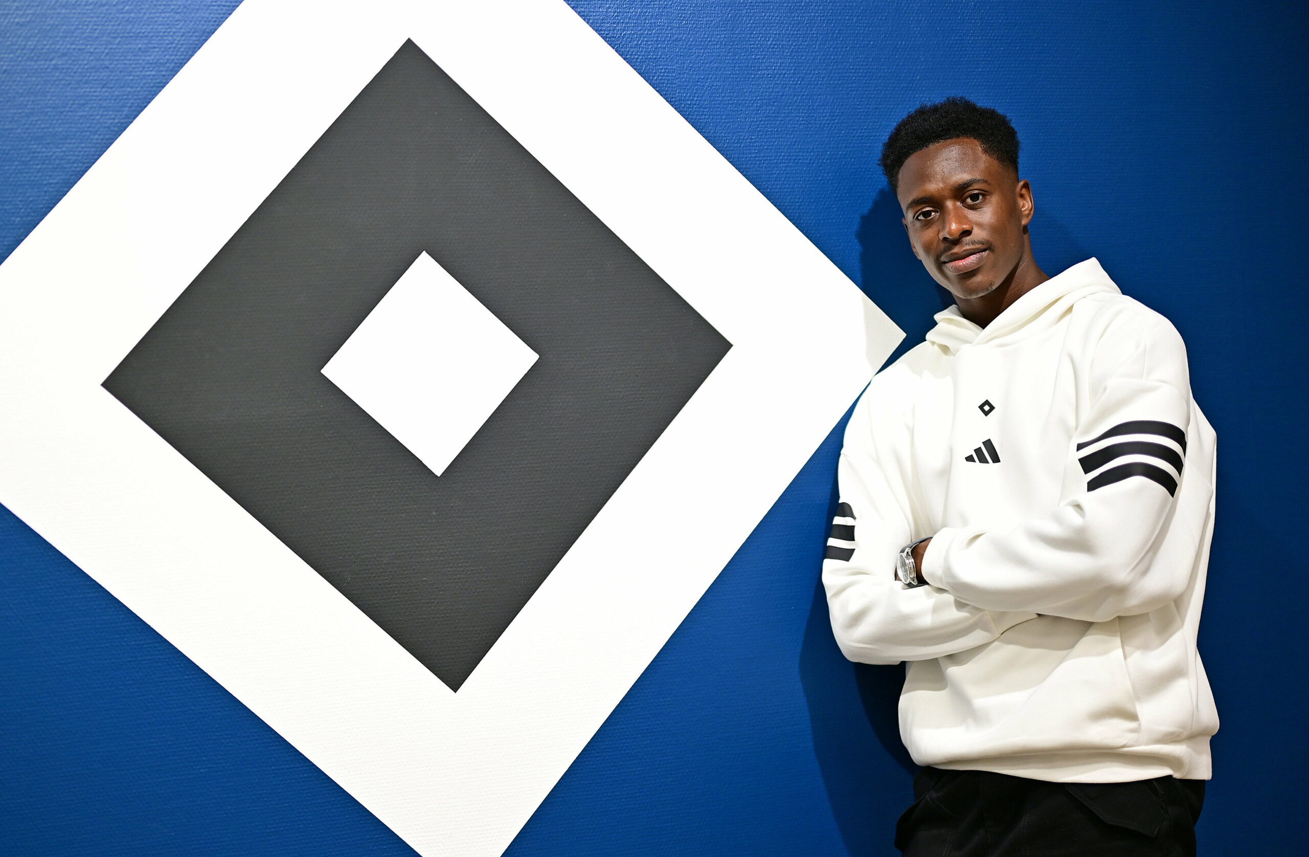 Albert Sambi Lokonga vor HSV-Raute
