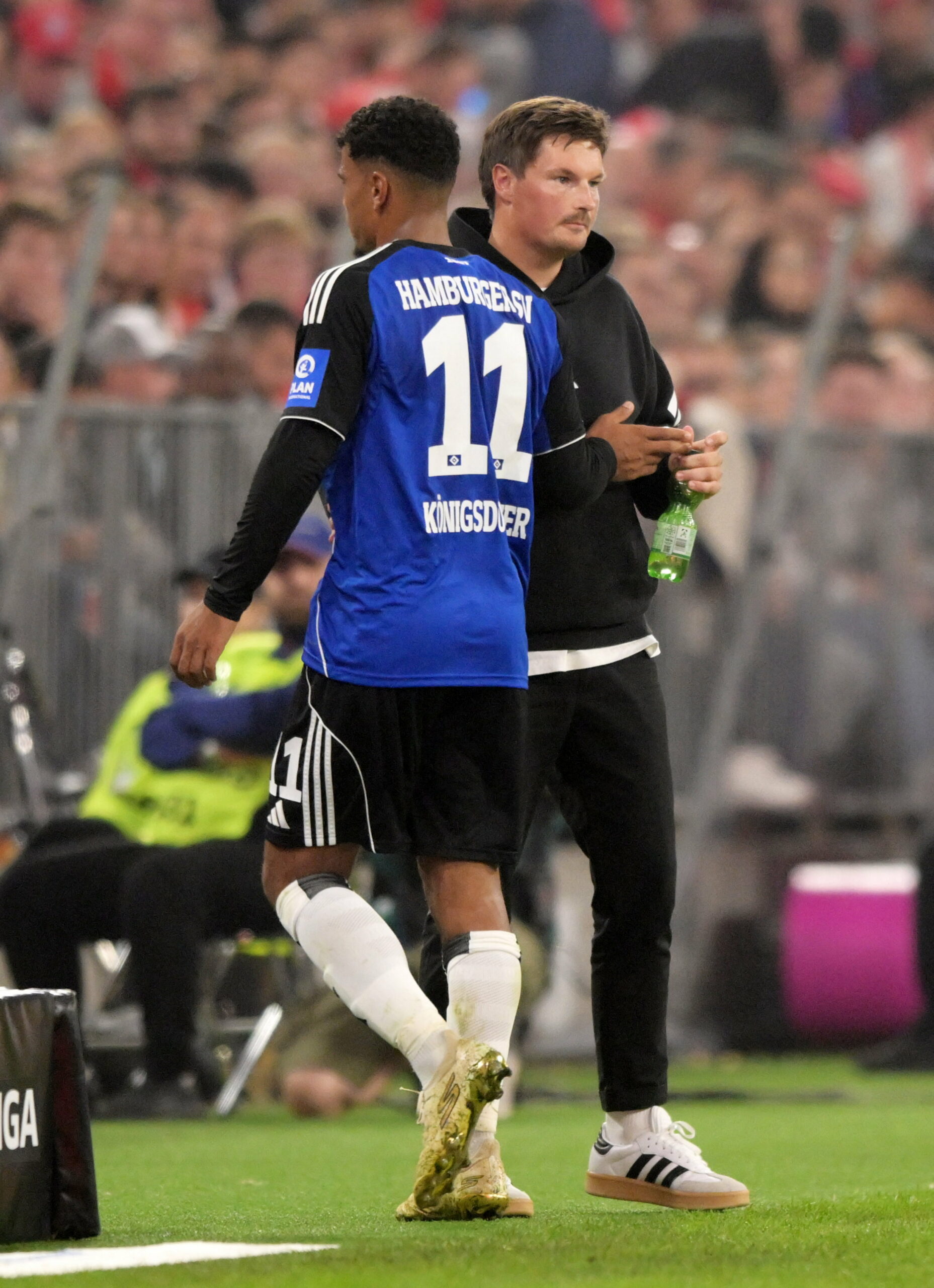 Zuletzt setzte HSV-Trainer Merlin Polzin auf Ransford Königsdörffer im Sturmzentrum. Zum Erfolg führte das bislang nicht.