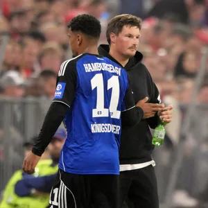 Zuletzt setzte HSV-Trainer Merlin Polzin auf Ransford Königsdörffer im Sturmzentrum. Zum Erfolg führte das bislang nicht.