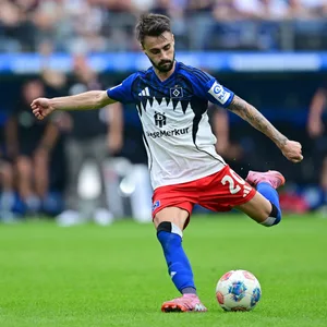 Fabio Vieira bei einem Spiel des HSV