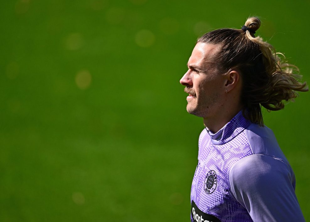 Jackson Irvine beim Training