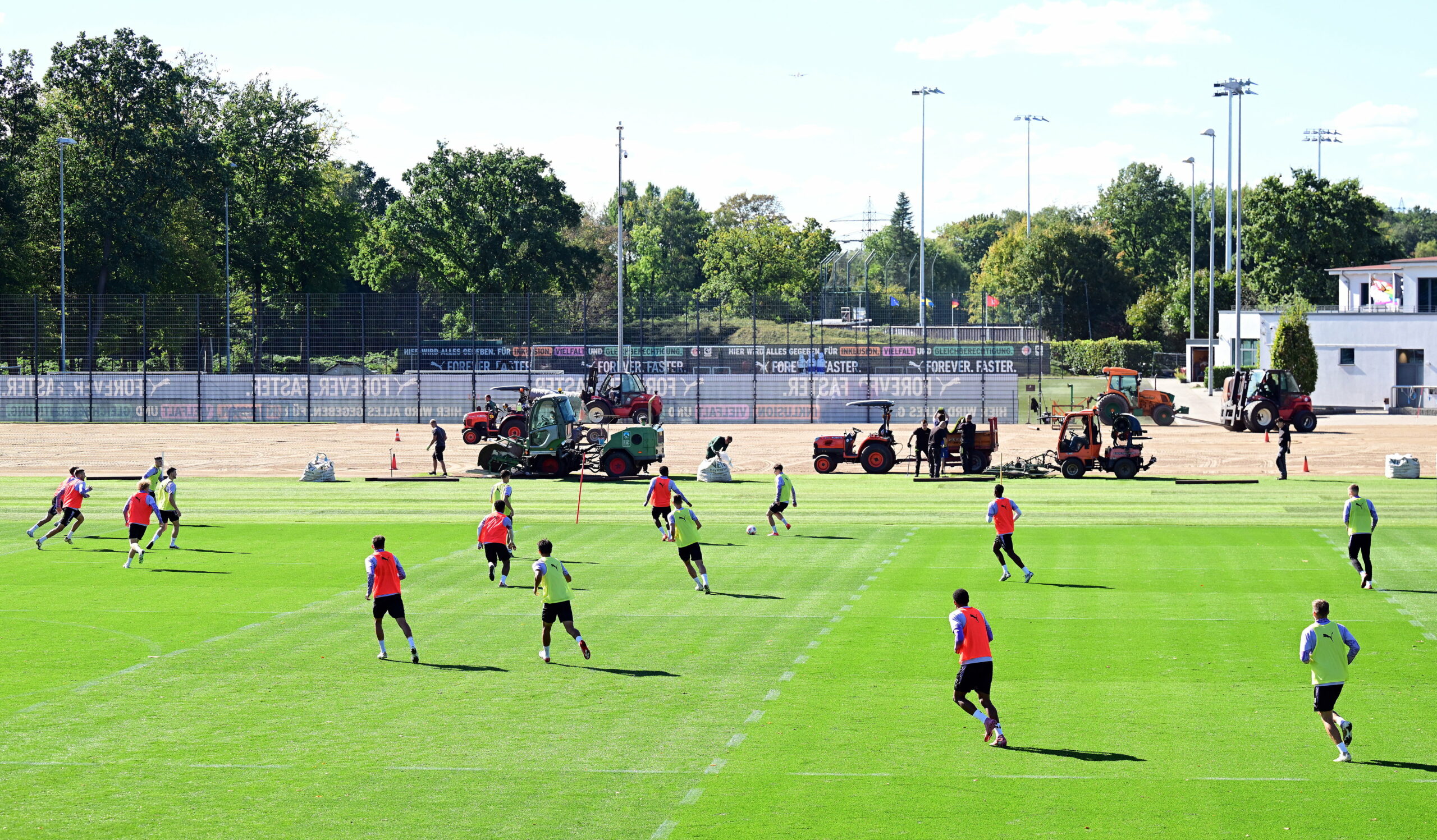 St. Paulis Trainingsgelände an der Kollaustraße