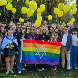 Die Freilassung der israelischen Geiseln wurde auch in Hamburg gefeiert.