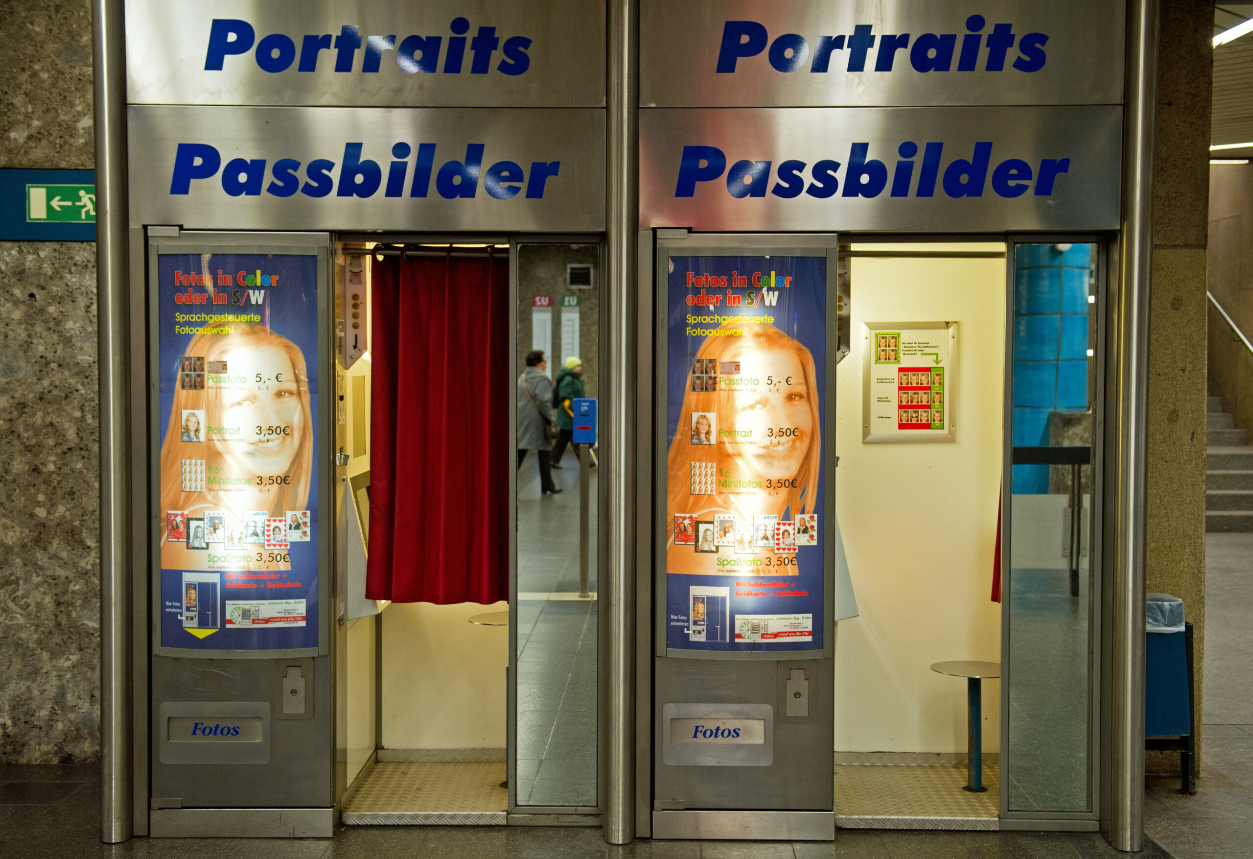 Automat Passbilder Bahnhof