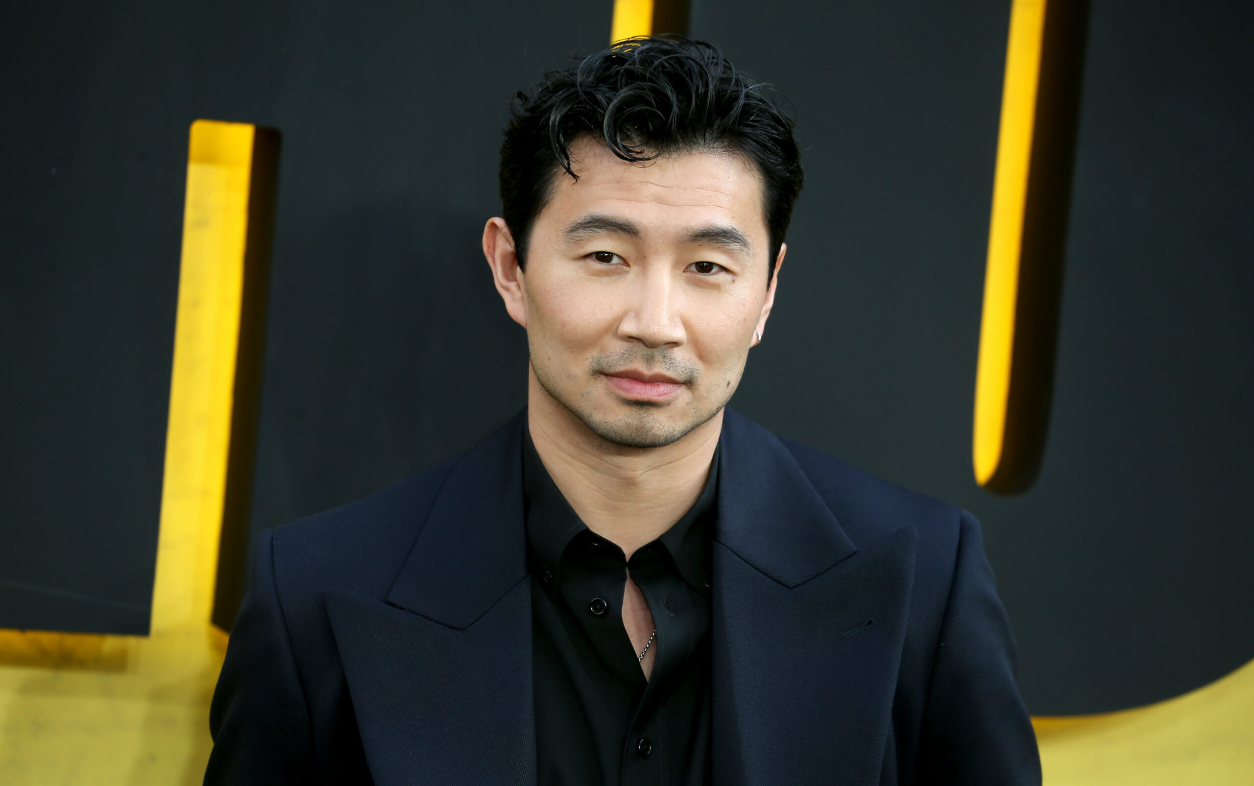 Simu Liu auf dem roten Teppich.