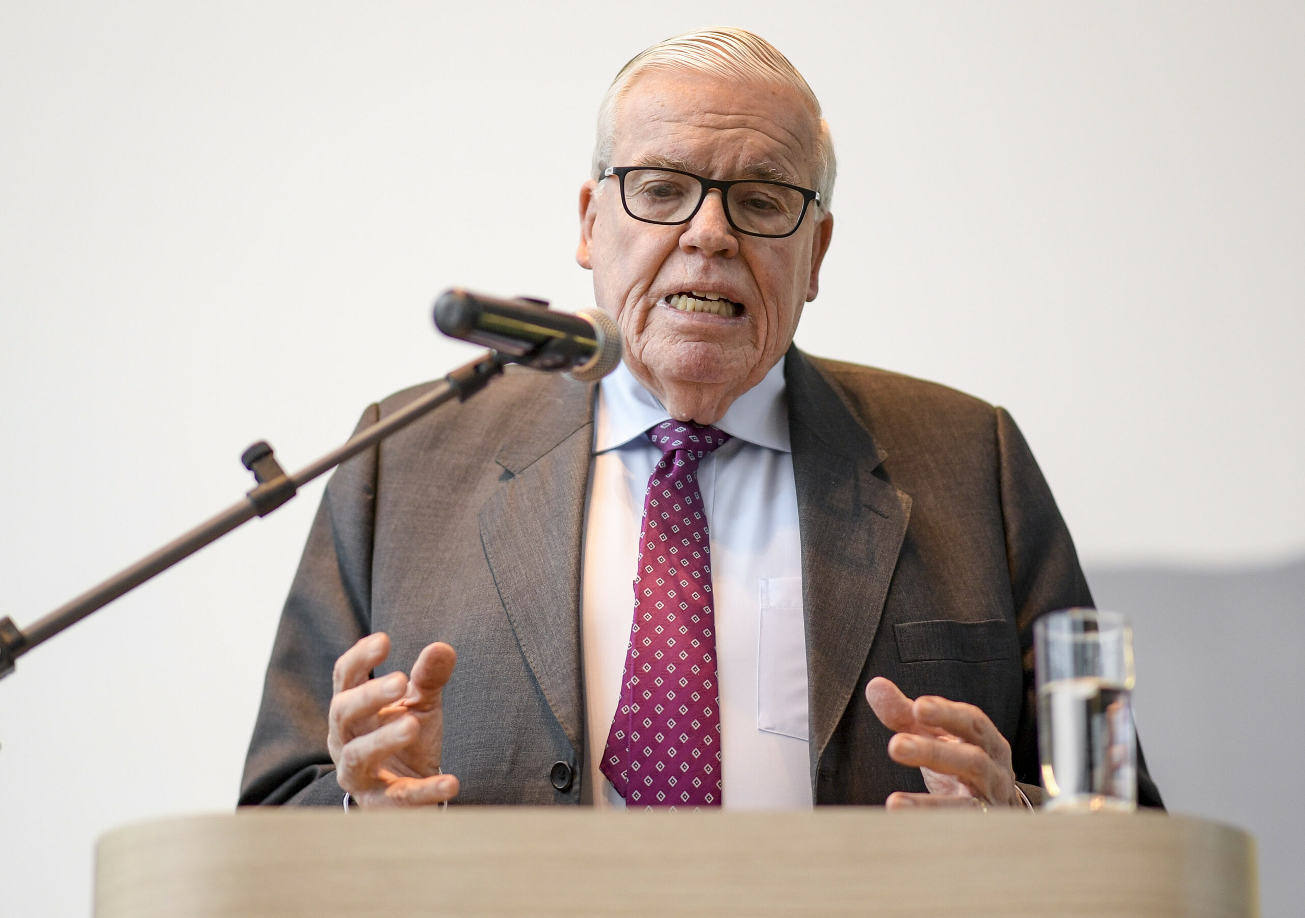 Unternehmer Klaus-Michael Kühne. (Archivbild)