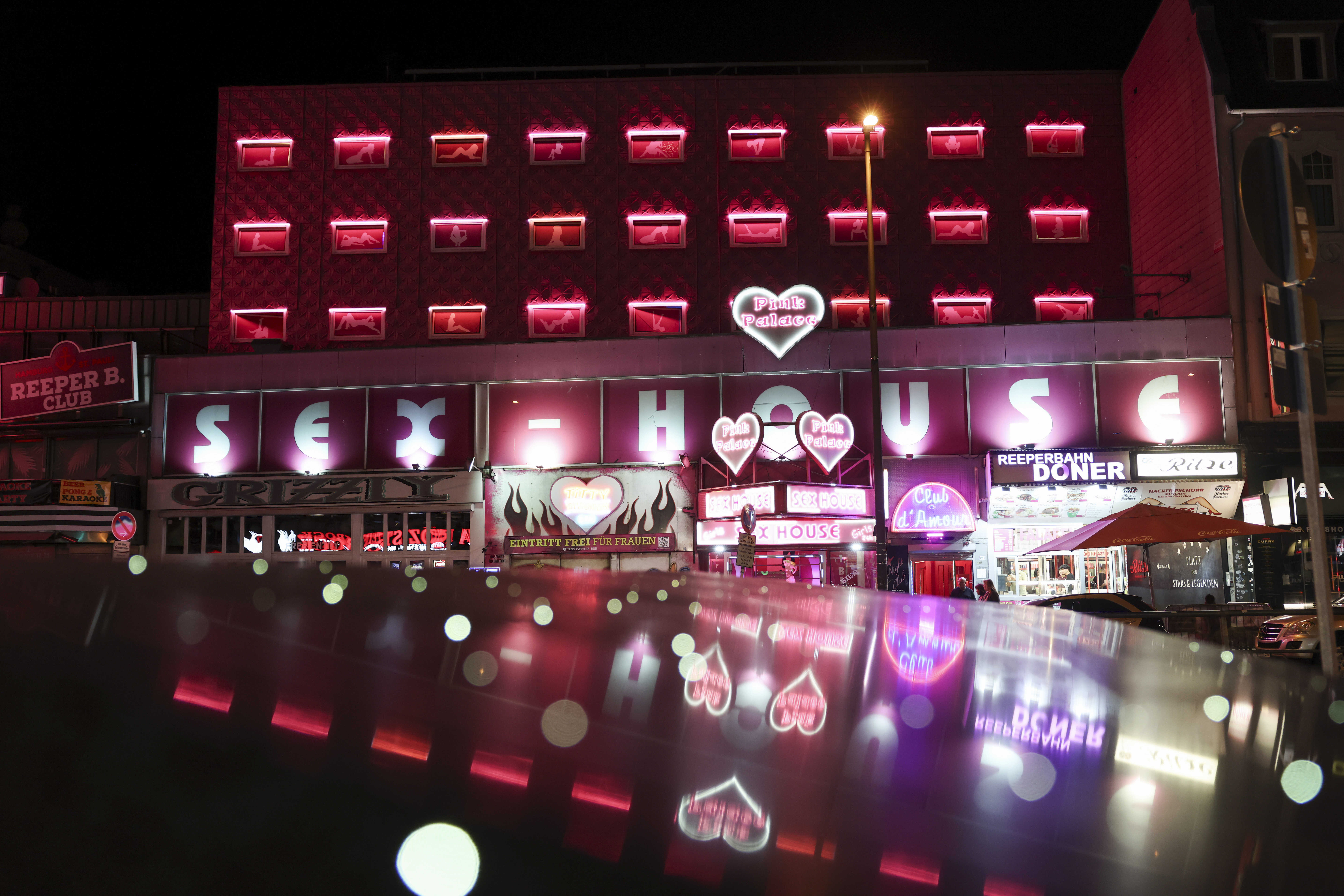 Das „Sex House“ an der Reeperbahn.