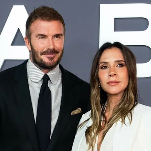 Victoria und David Beckham auf der Filmpremiere ihrer Netflix-Serie „Victoria Beckham” in London am 8. Oktober 2025.