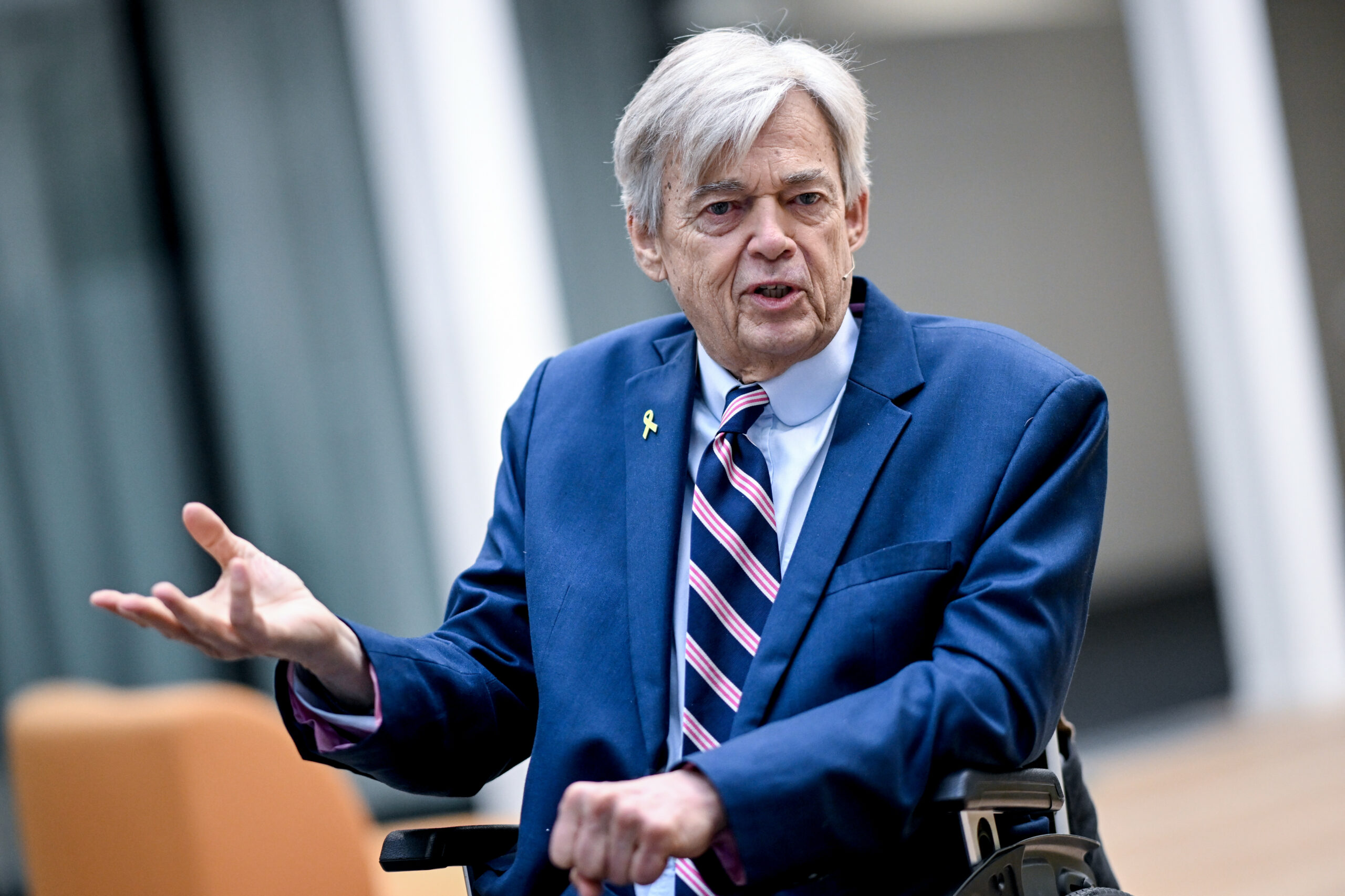 Der Starjurist Matthias Prinz hat seit Jahren seine Kanzlei im noblen Harvestehude.