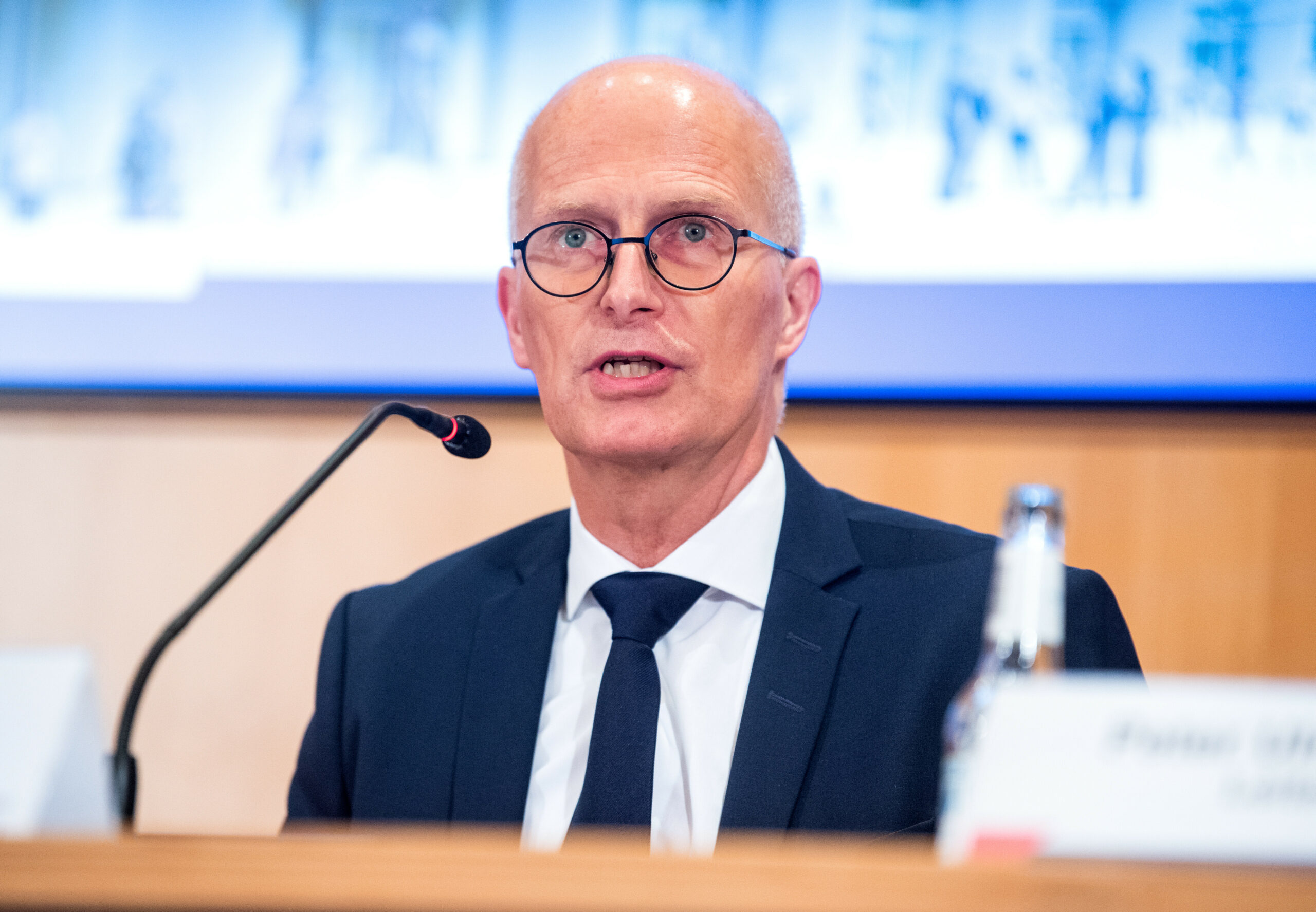 Bürgermeister Peter Tschentscher (SPD) findet klare Worte zum Zukunftsentscheid.