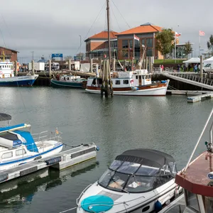 Der Hafen von Wyk auf Föhr