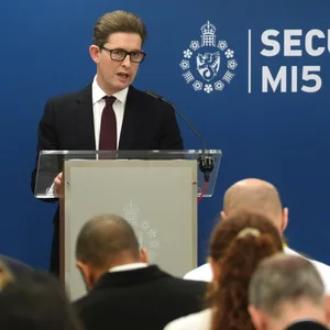 Der Generaldirektor des britische, Inlandsgeheimdienstes MI5, Sir Ken McCallum