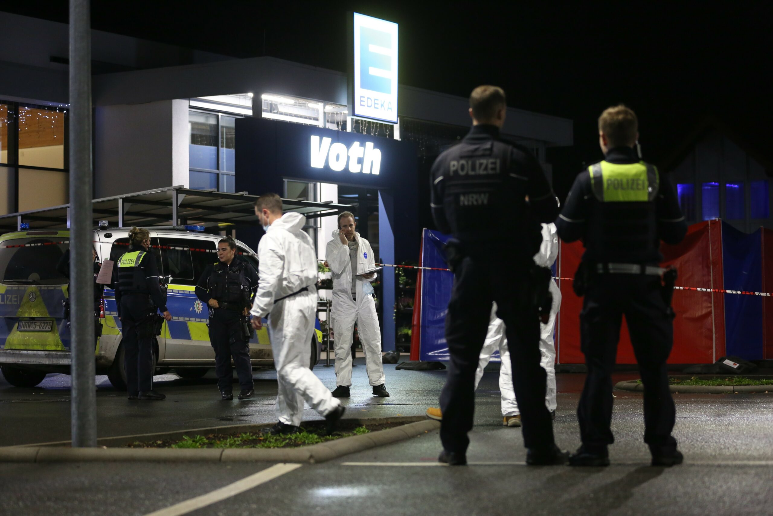 Einsatz Supermarkt Polizei