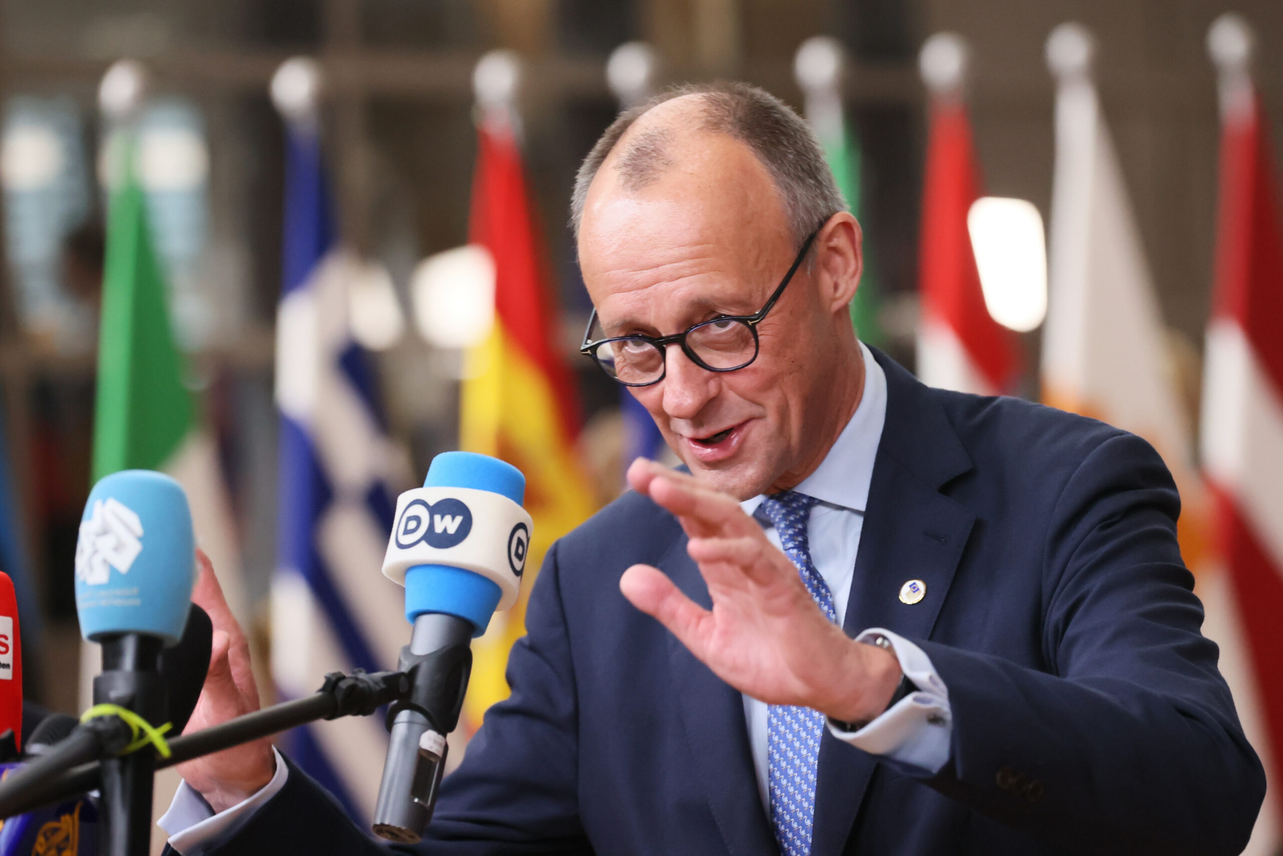 Bundeskanzler Friedrich Merz (CDU) wurde für seine „Stadtbild”-Äußerung scharf kritisiert. (Archivbild)