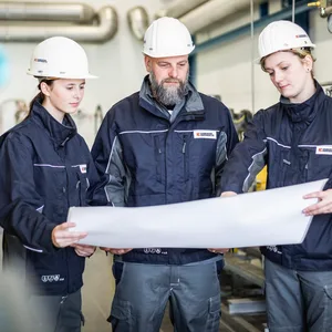 Mitarbeiter von Hamburg Energie