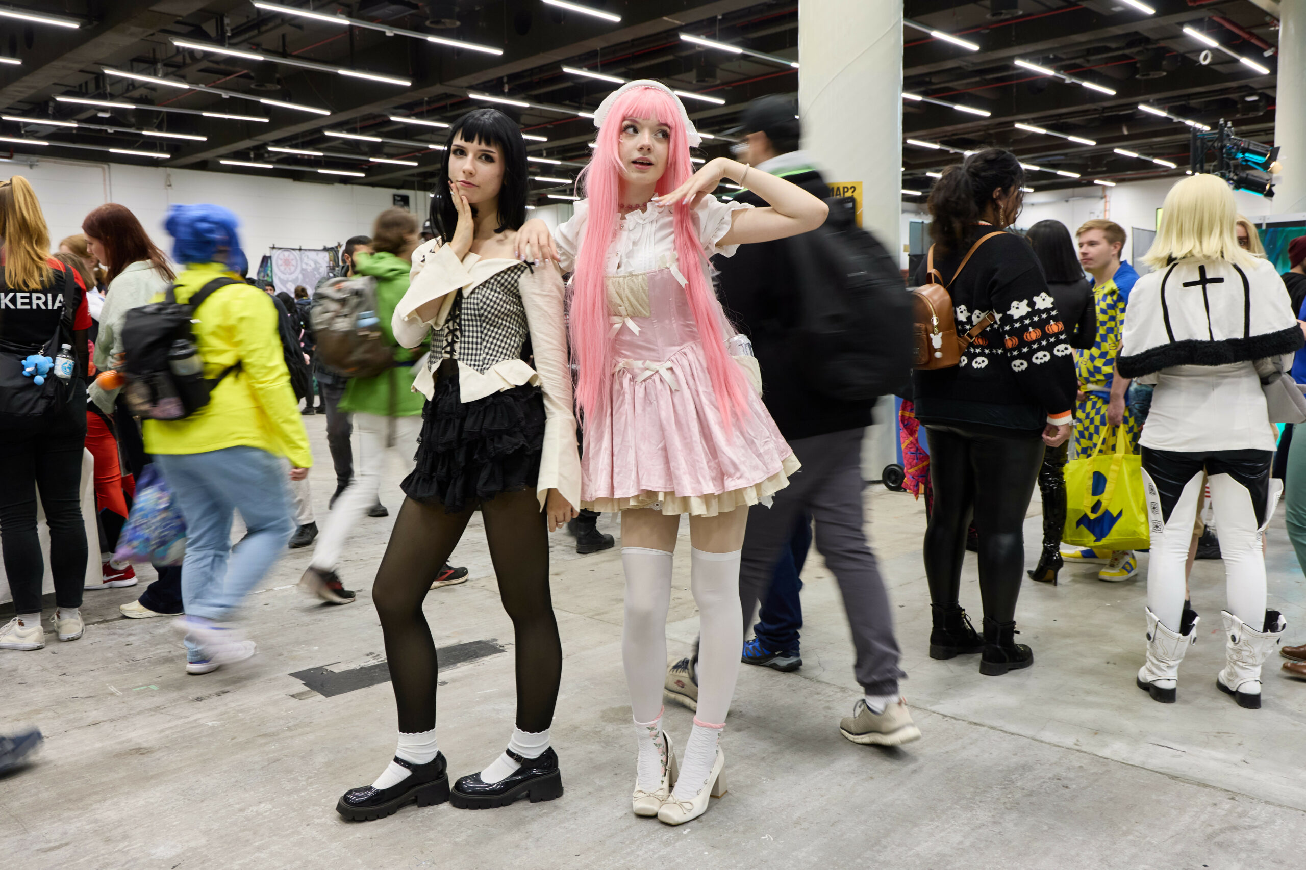 Besucher von Gaming-Messe Polaris