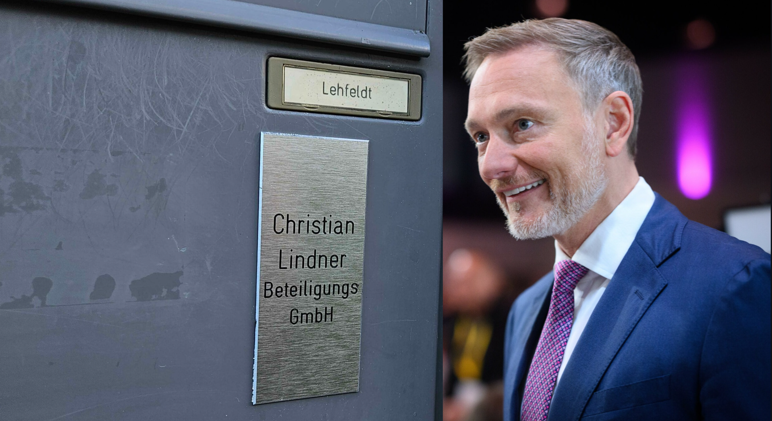 Ex-Finanzminister Christian Lindner hat eine Firma in Hamburg gegründet.