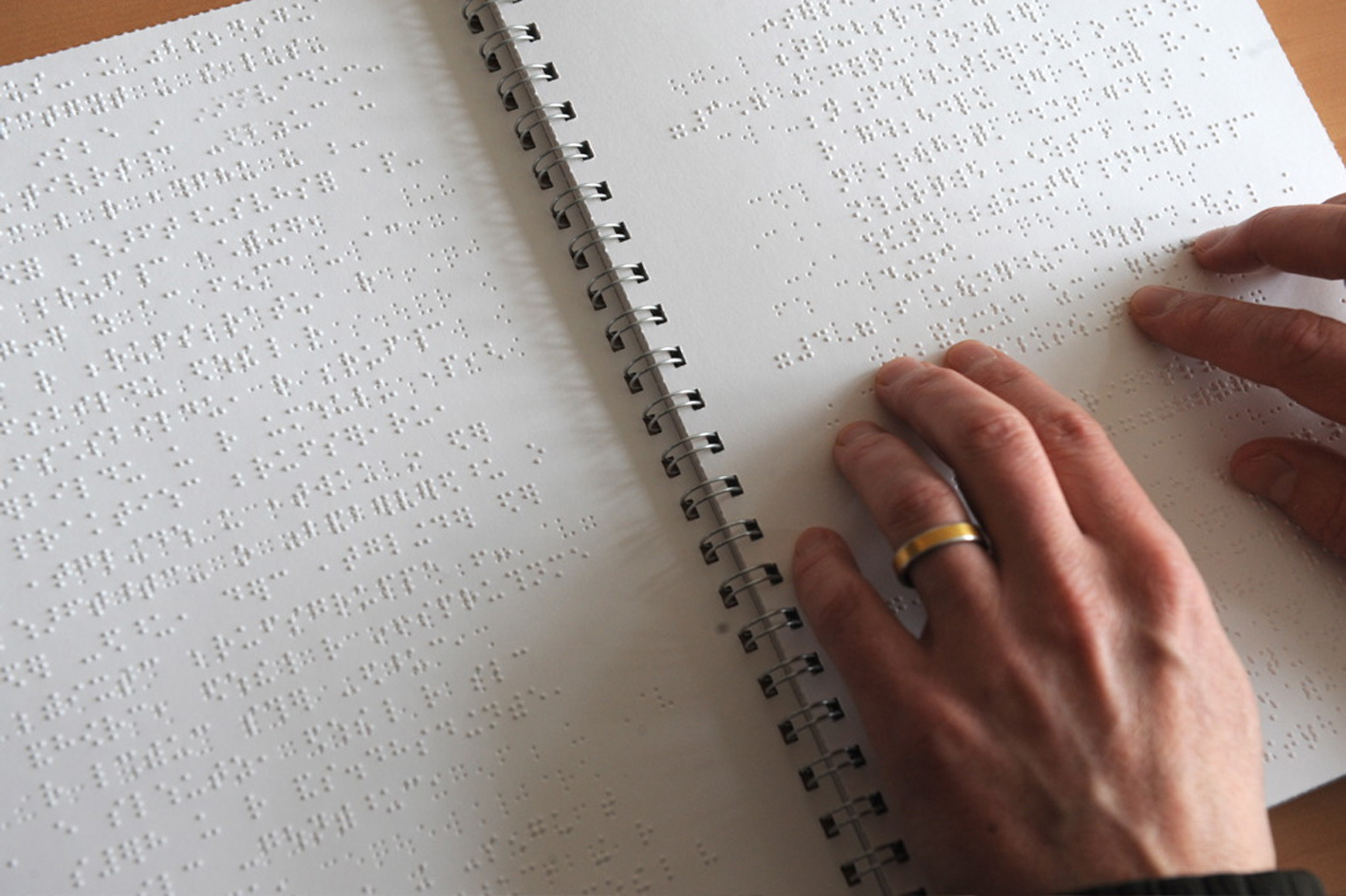 Blindenschrift