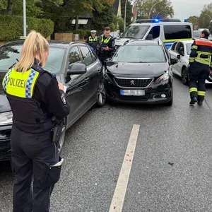 Unfall Bramfelder Chausee