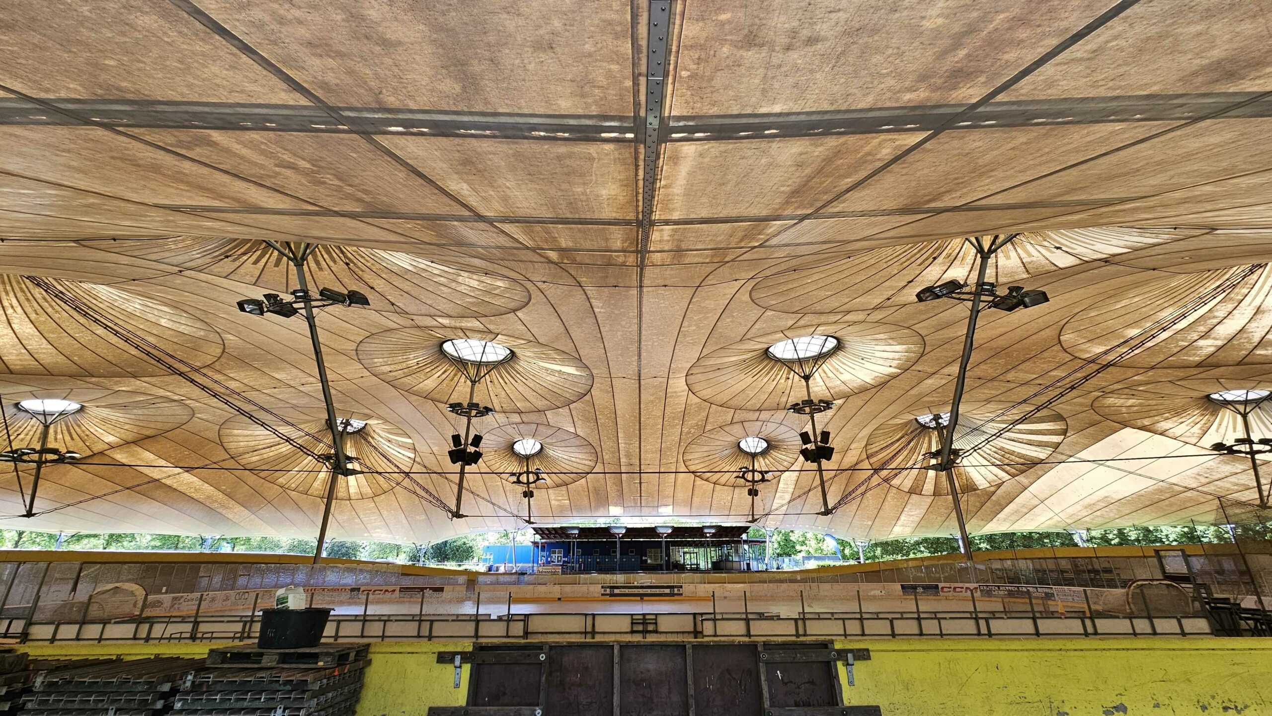 Dach Eishalle Stellingen