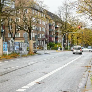 So sieht die Bundesstraße jetzt aus.