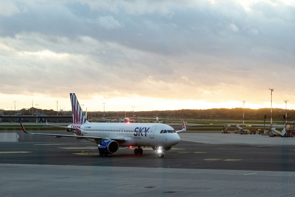 SKY express in Hamburg