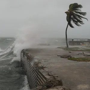 Die ersten Ausläufer des Hurrikans „Melissa“ haben Jamaika erreicht.